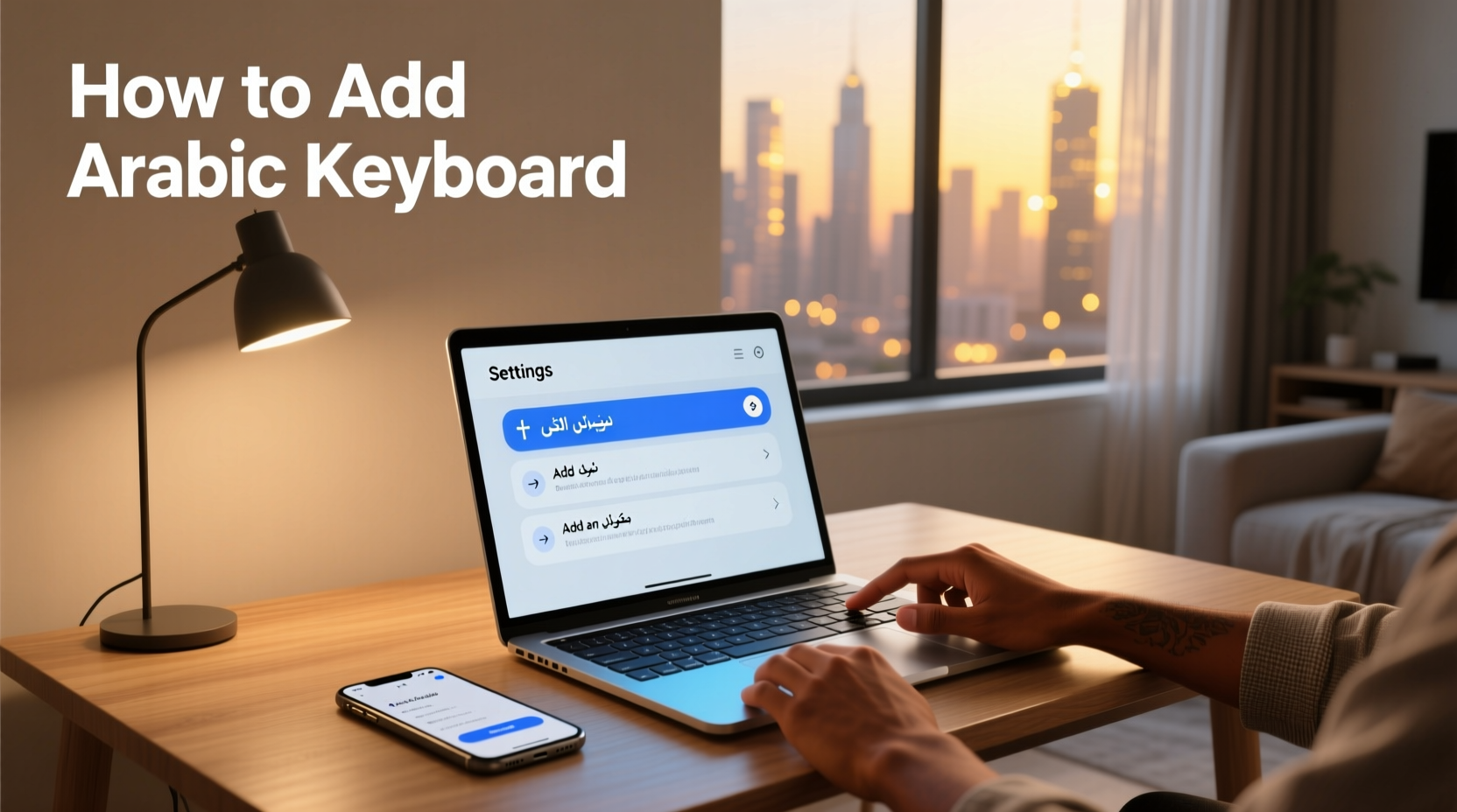 how to add arabic keyboard step by step guide