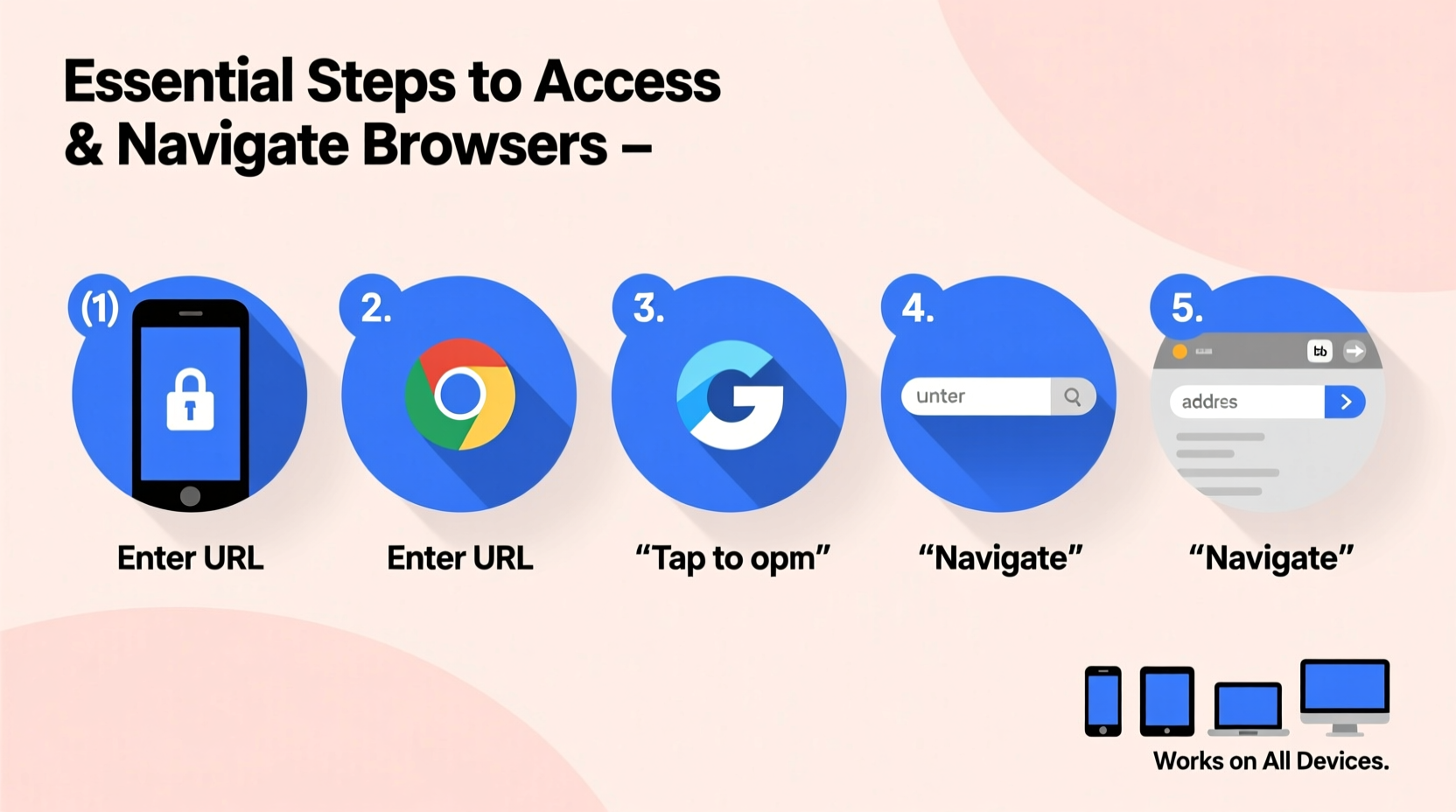 essential steps to access and navigate browsers on any device