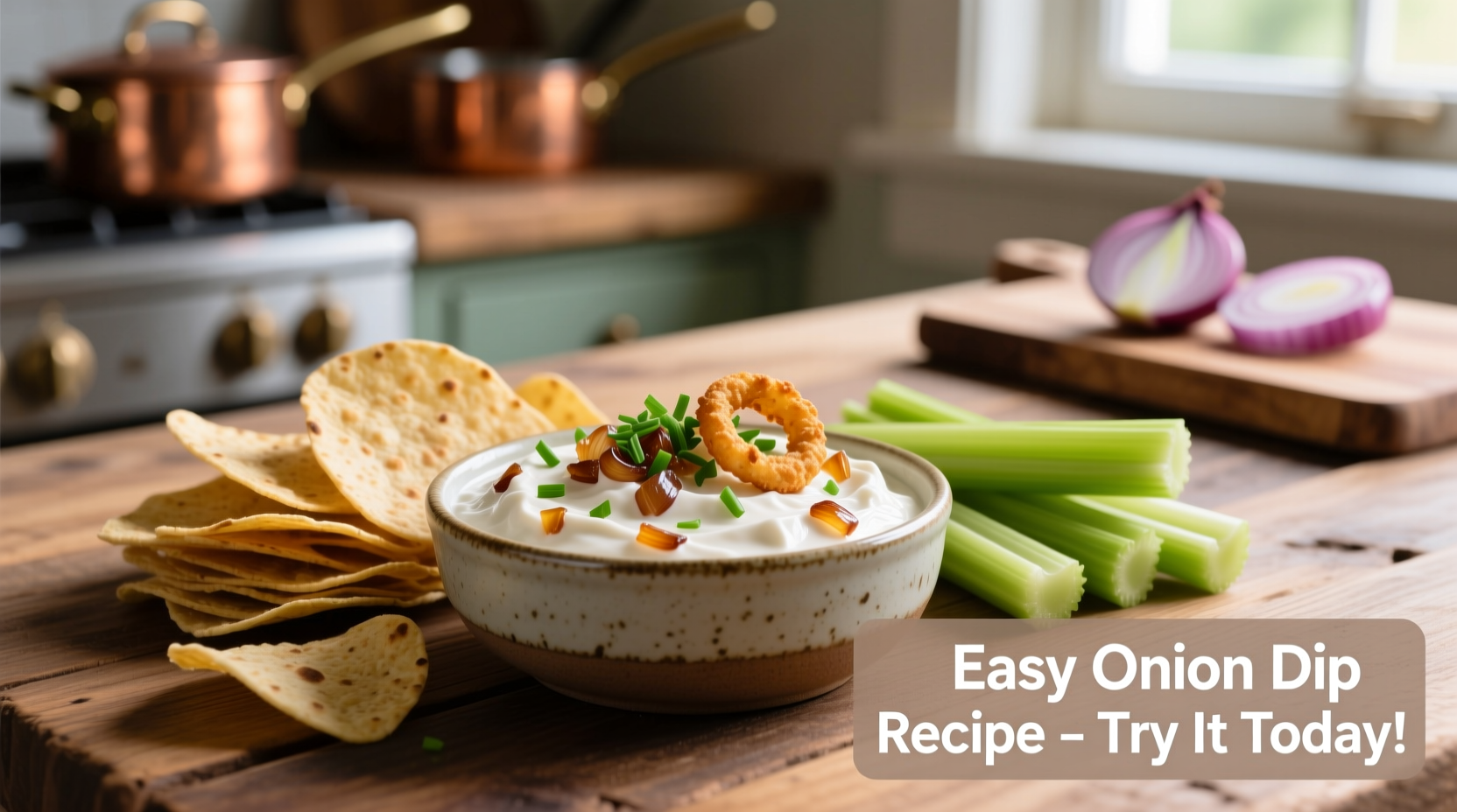 Perfect Homemade Onion Dip Recipe: Quick & Creamy