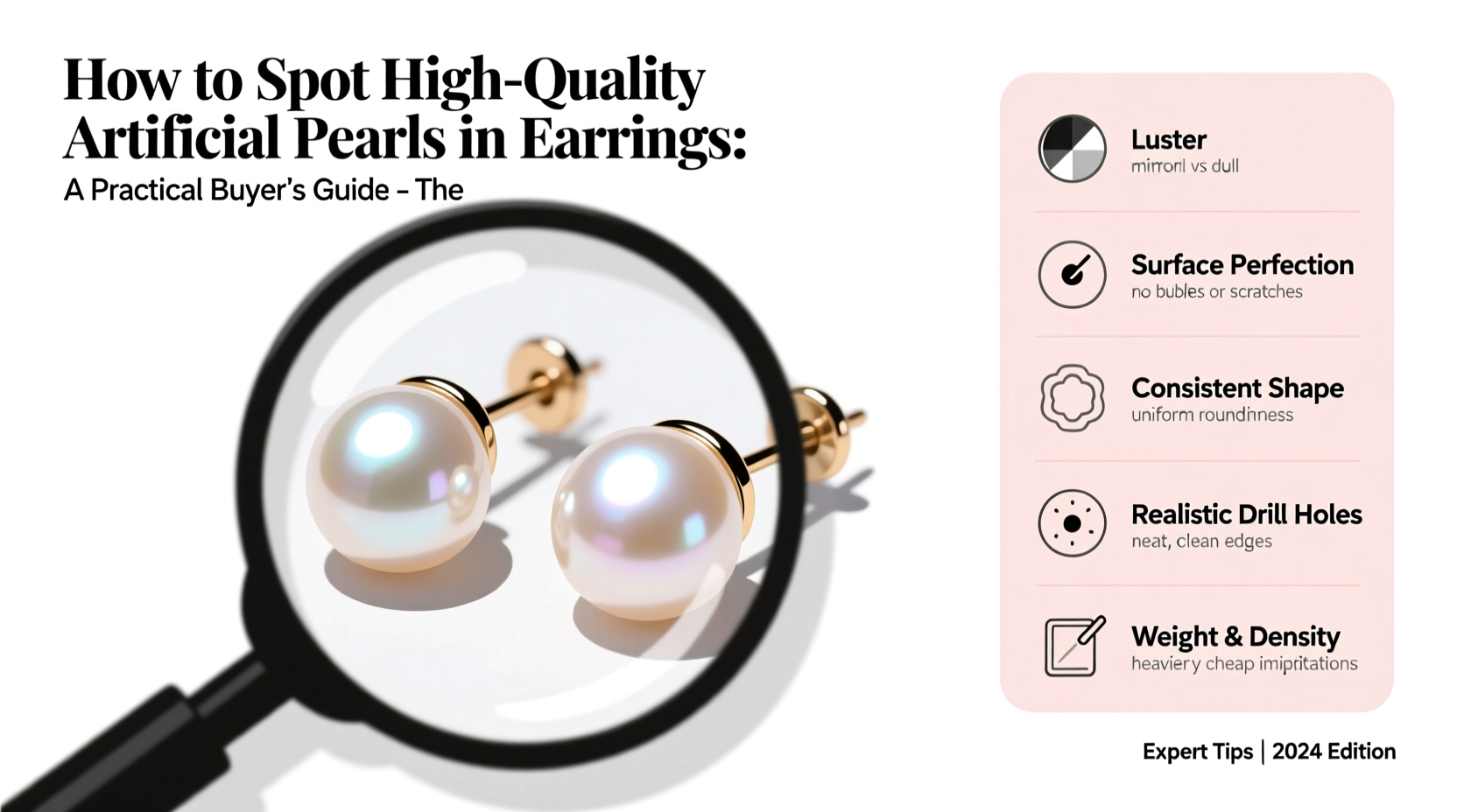 how to spot high quality artificial pearls in earrings a practical buyers guide