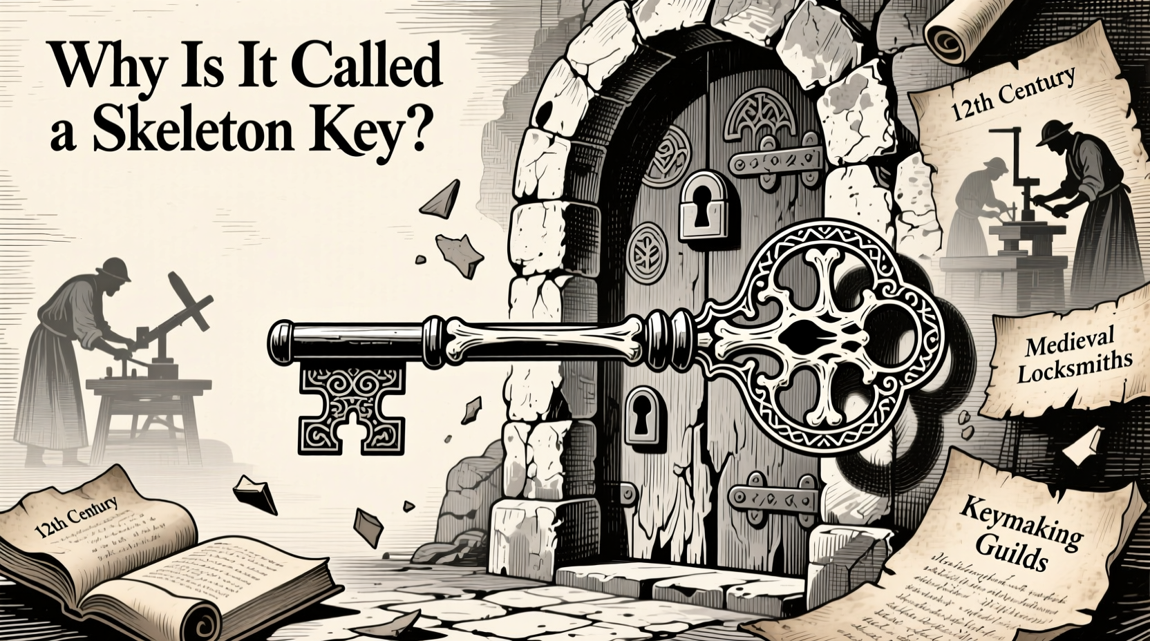why is it called a skeleton key origin history explained