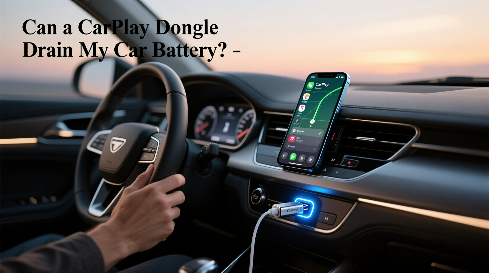 How to Choose CarPlay USB Dongle, Can It Drain Car Battery?