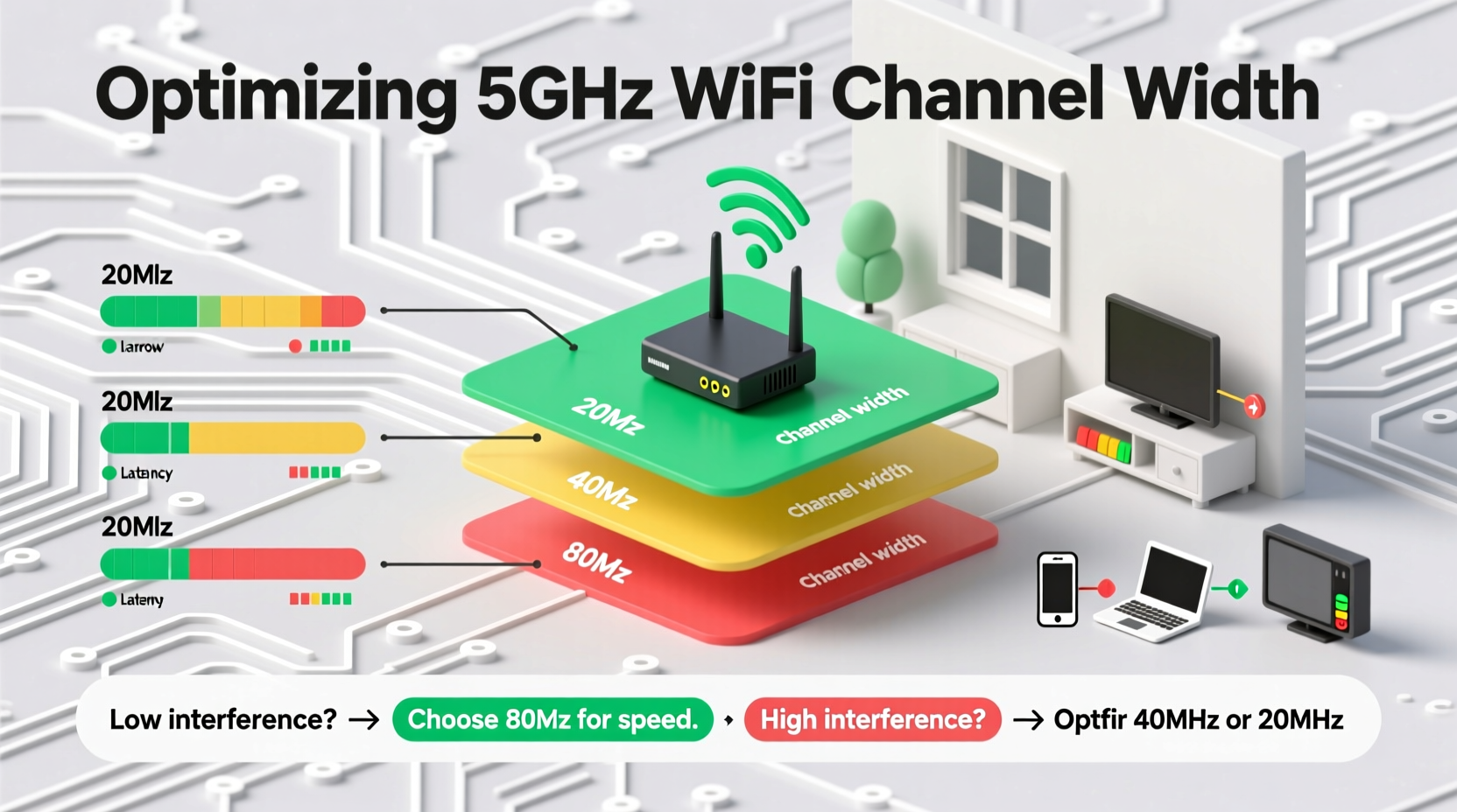 guide to finding the best channel width for 5ghz wi fi networks