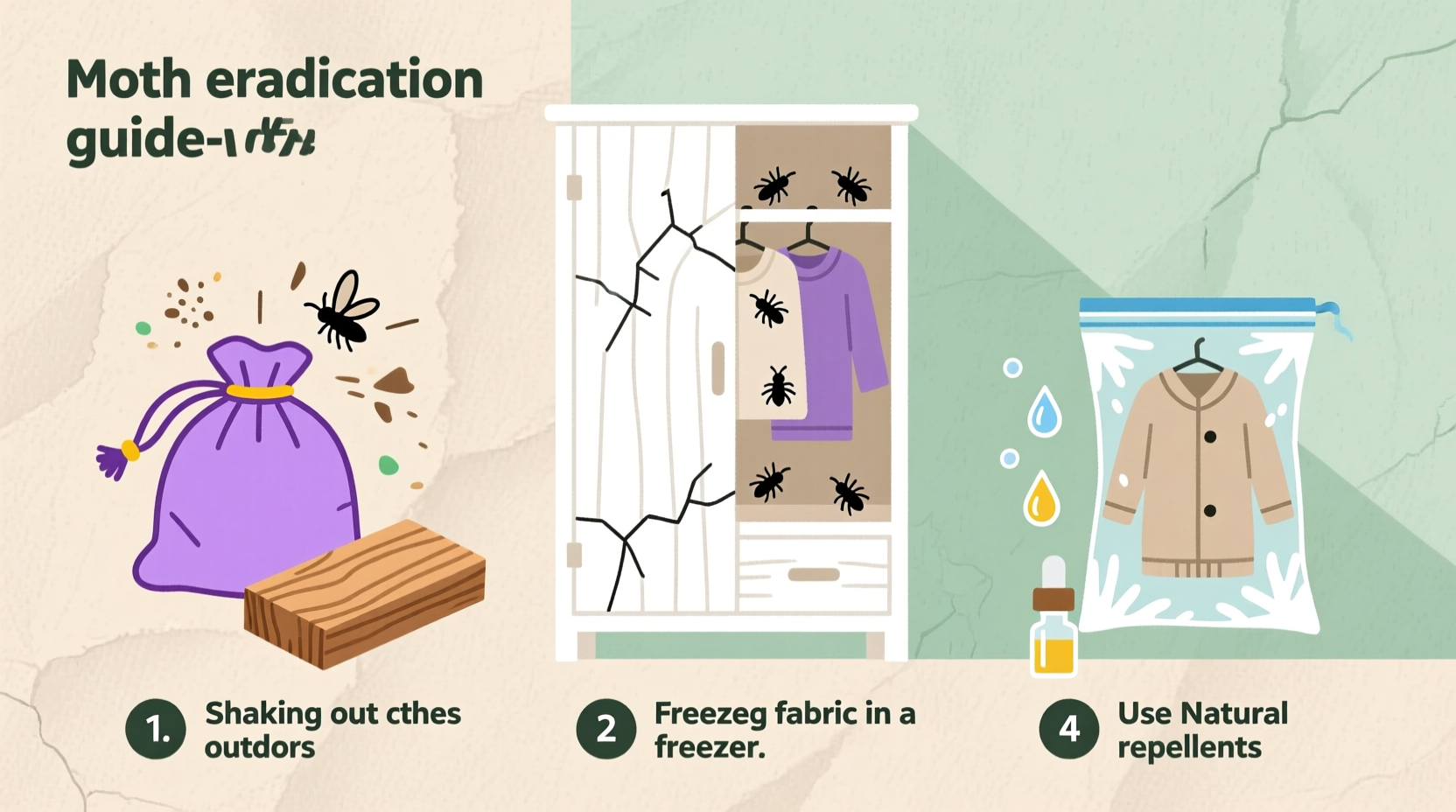 How to Get Rid of Moths: Non-Toxic, Science-Backed Eco-Cleaning Methods