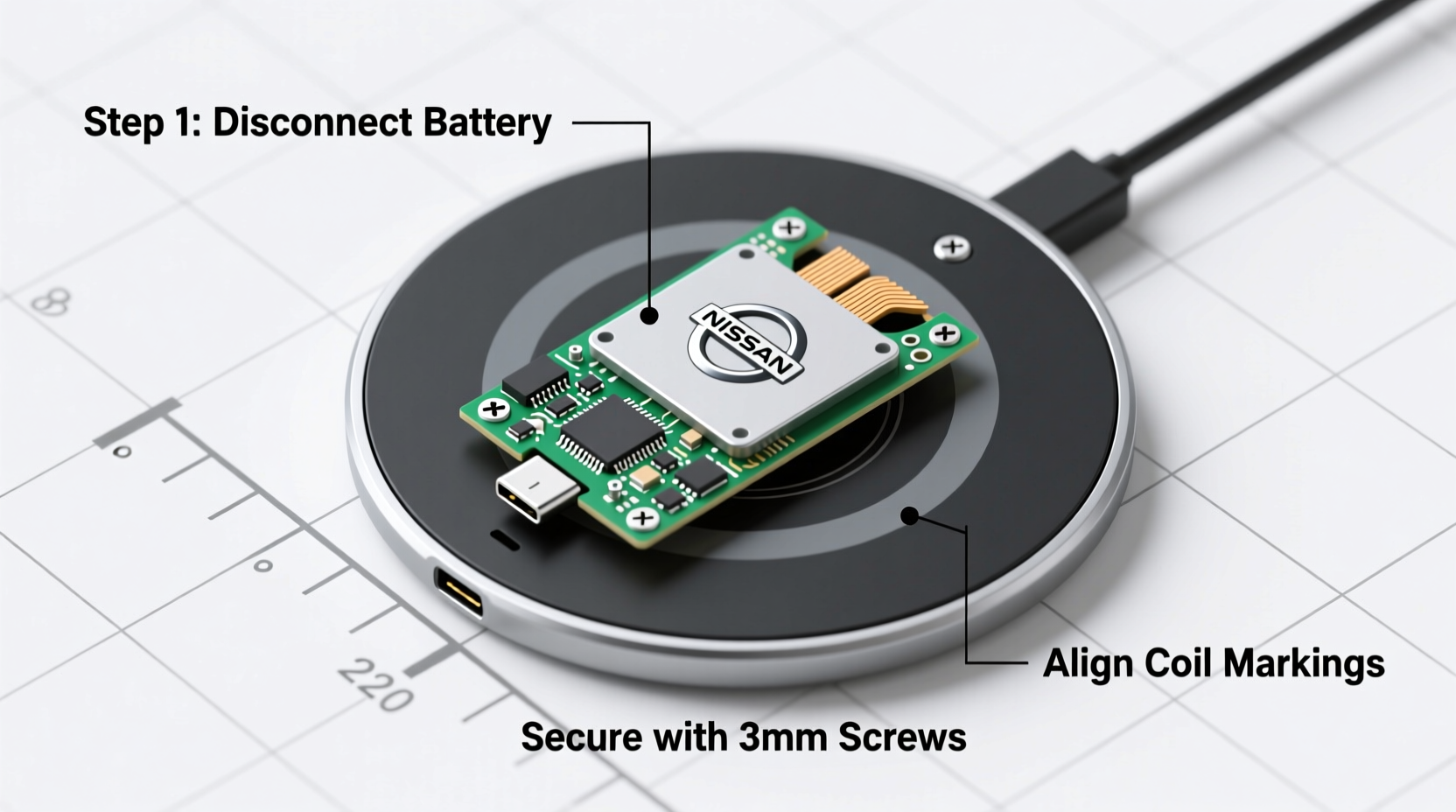 altima 2020 wireless charger fix