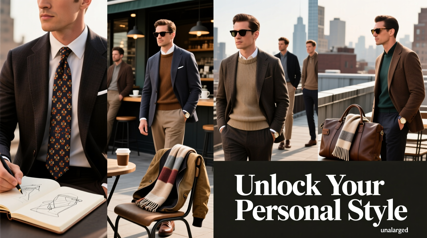 unlock your personal style a step by step guide for men to find their unique look