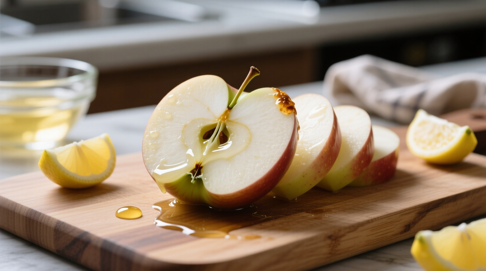 how to keep apples from turning brown