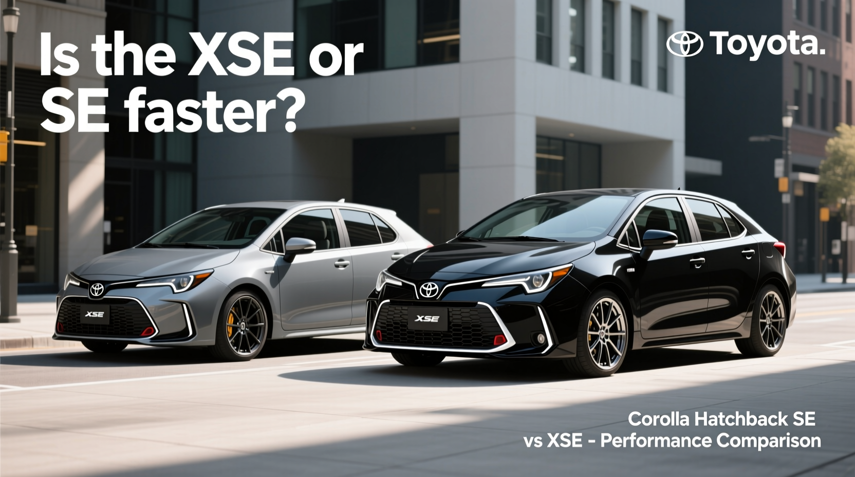 Corolla Hatchback SE vs XSE Guide