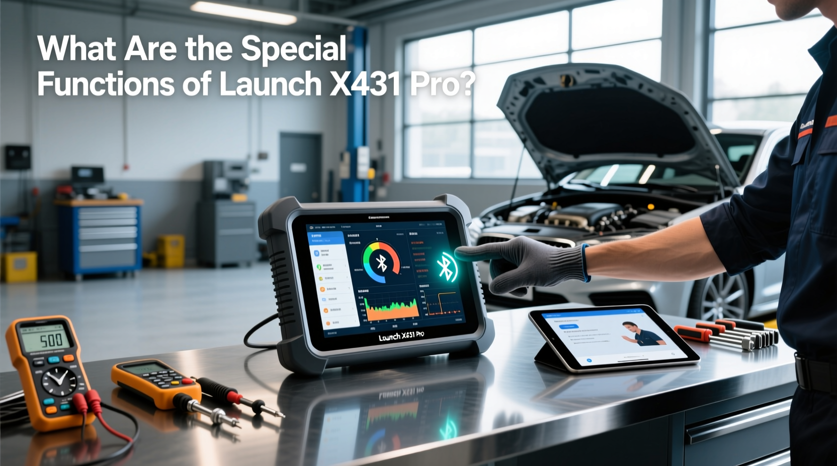 How to Choose Launch X431 PRO Touch Screen & Special Functions
