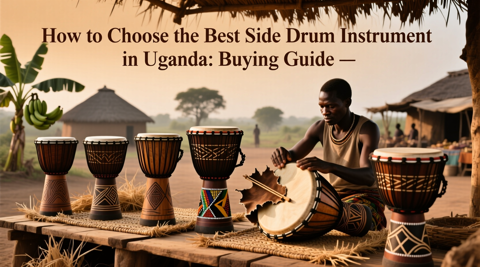 side drum instrument in uganda
