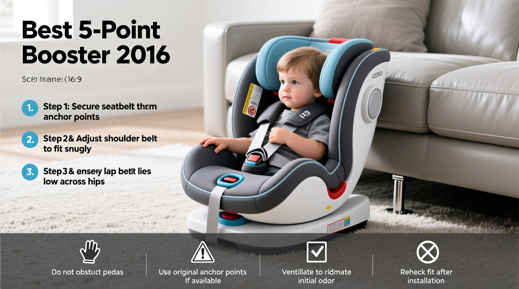 Best 5 Point Booster Seat 2016 Buying Guide