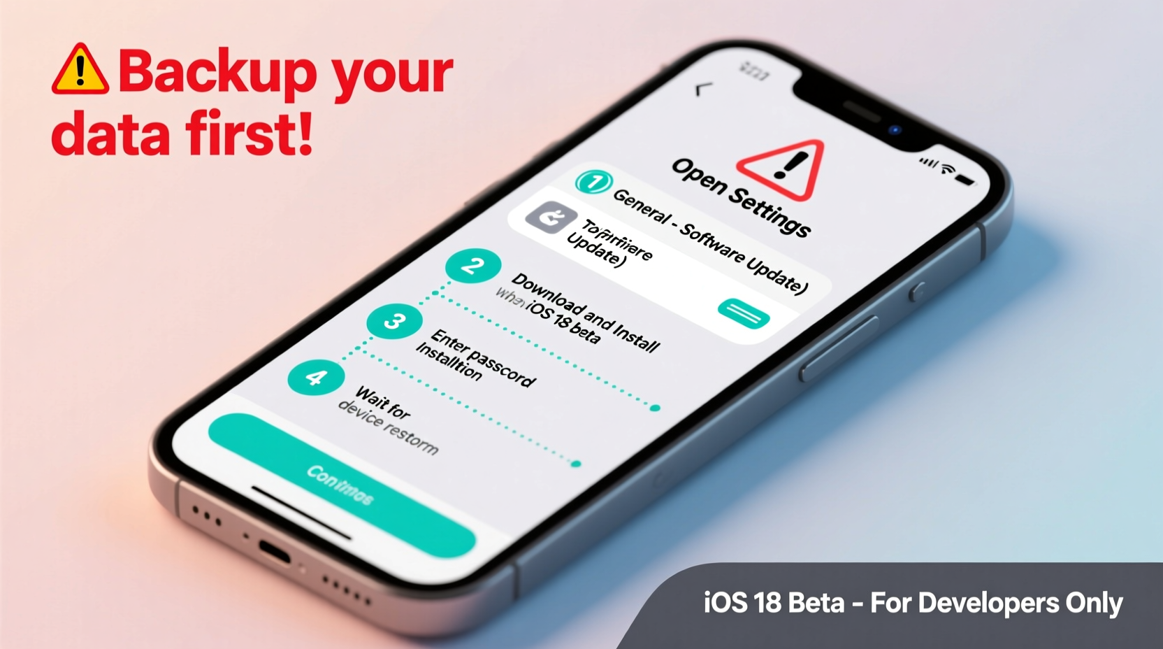 how to safely install the ios 18 beta a step by step guide for early access