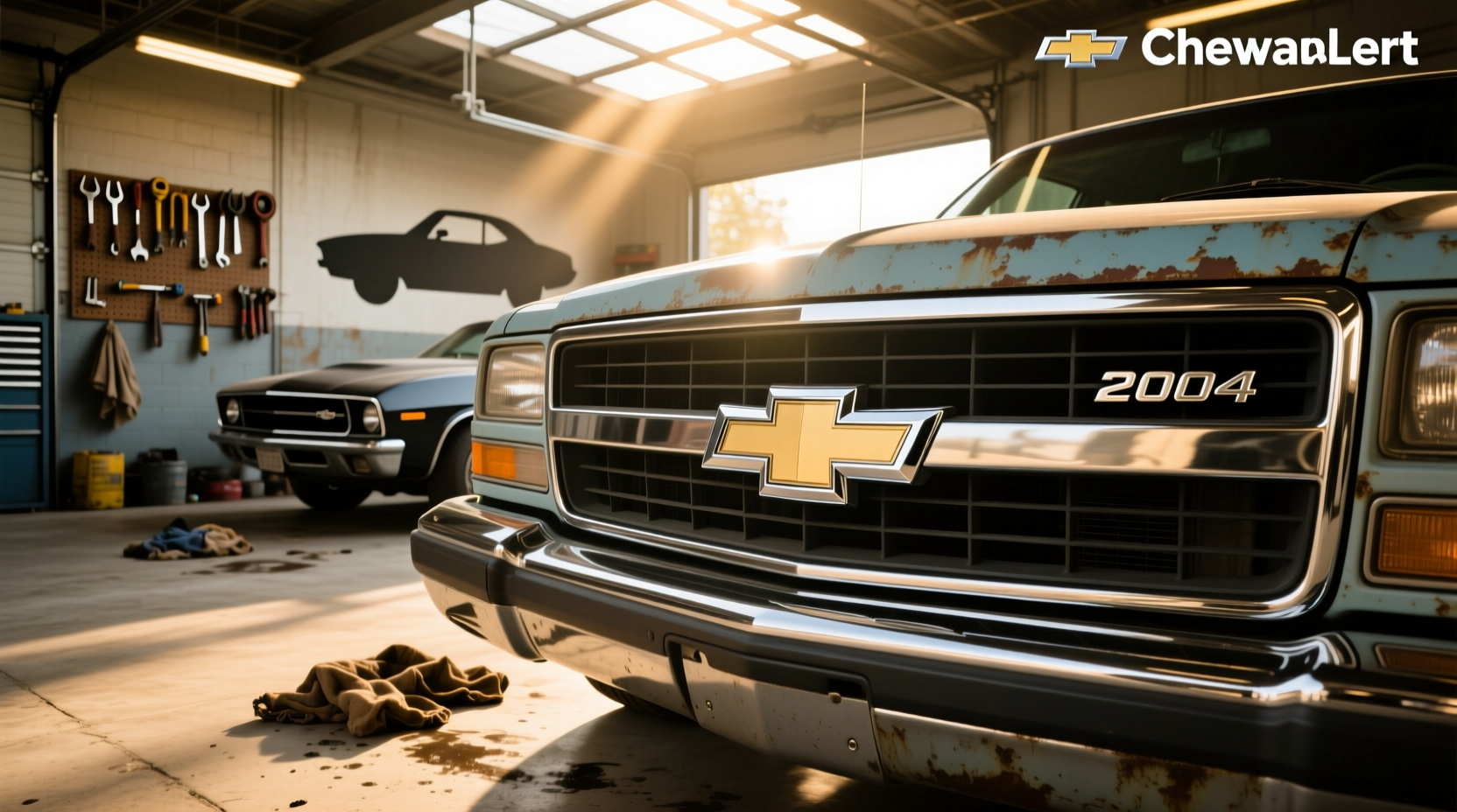 2004 chevy grill emblem replacement guide