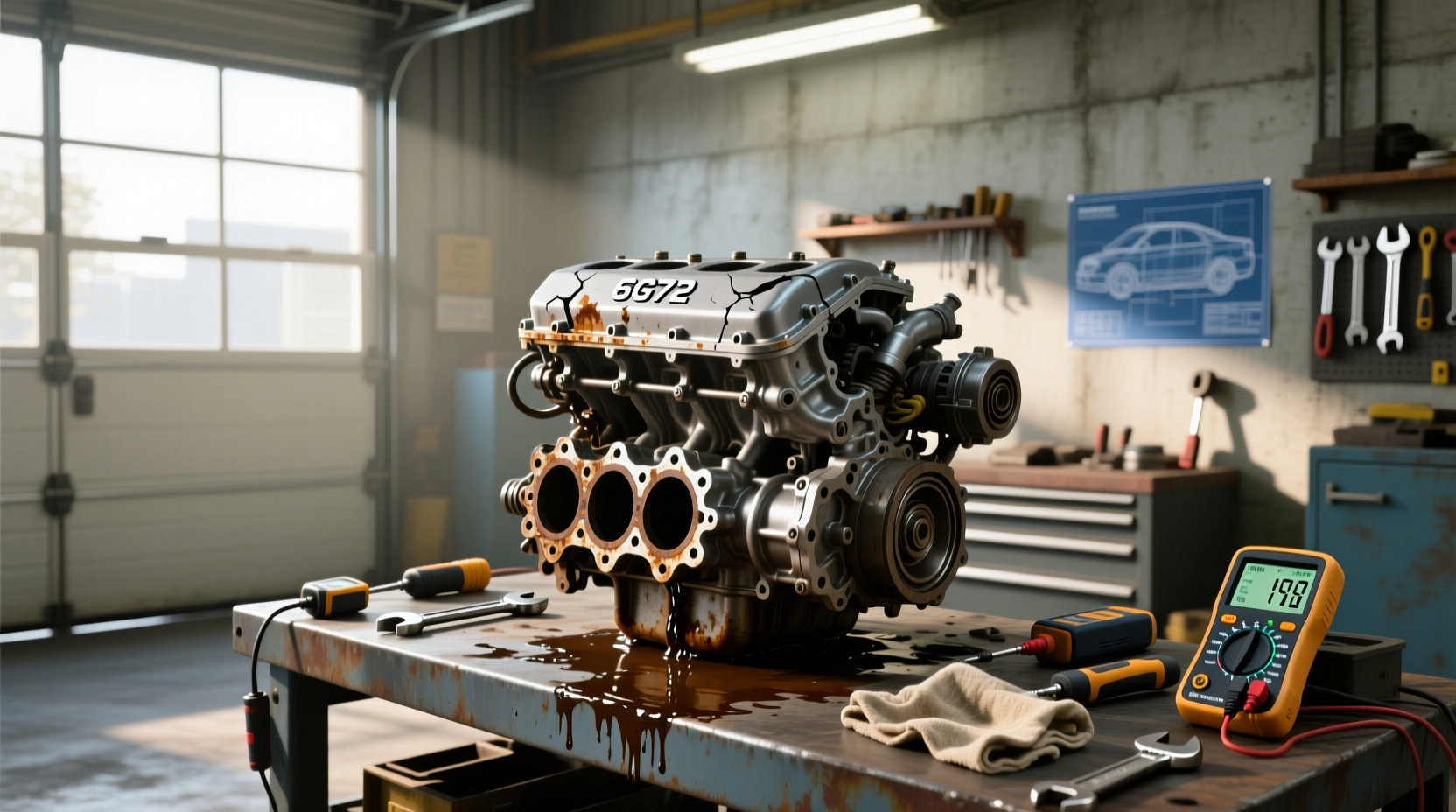 6g72 engine problems fixes