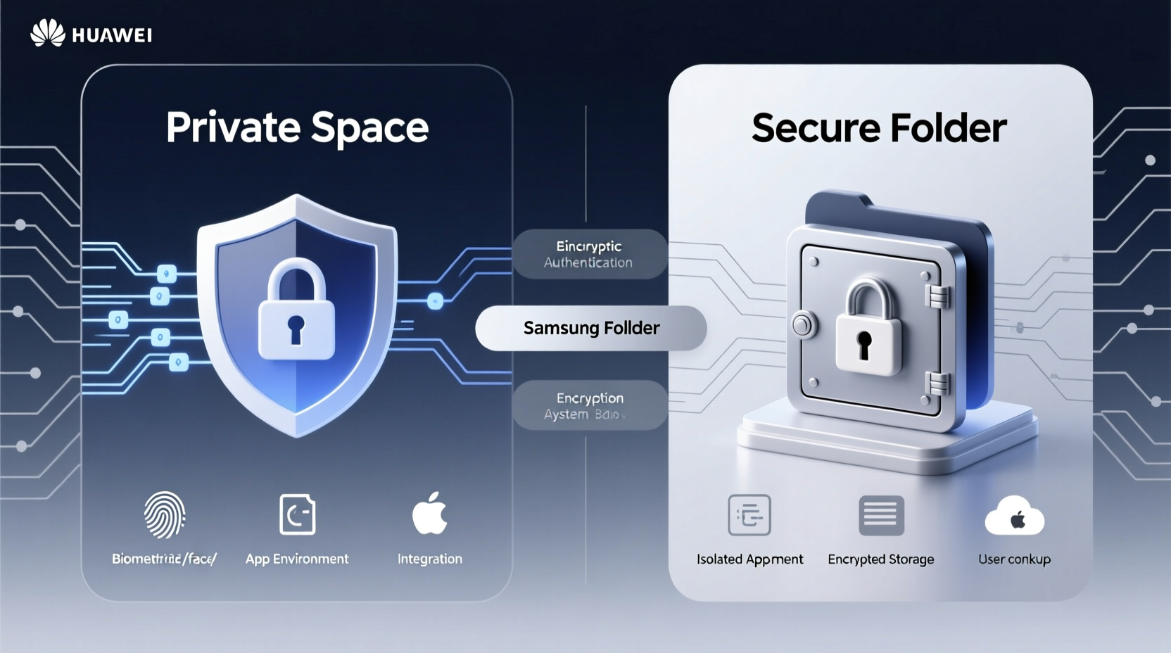 huawei private space vs samsung secure folder which android privacy feature actually keeps your secrets safe