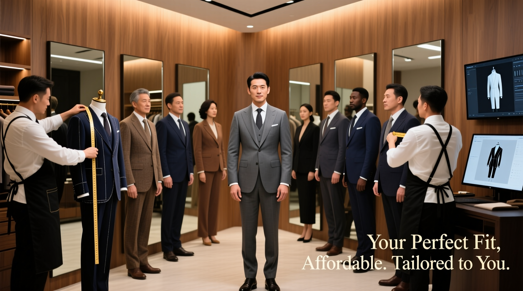 affordable choices for the best custom suits tailored to you