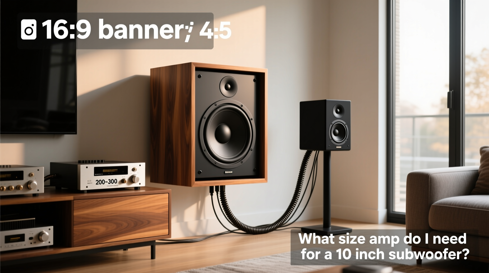 What Size Amp Do I Need for a 10 Inch Subwoofer? Buying Guide