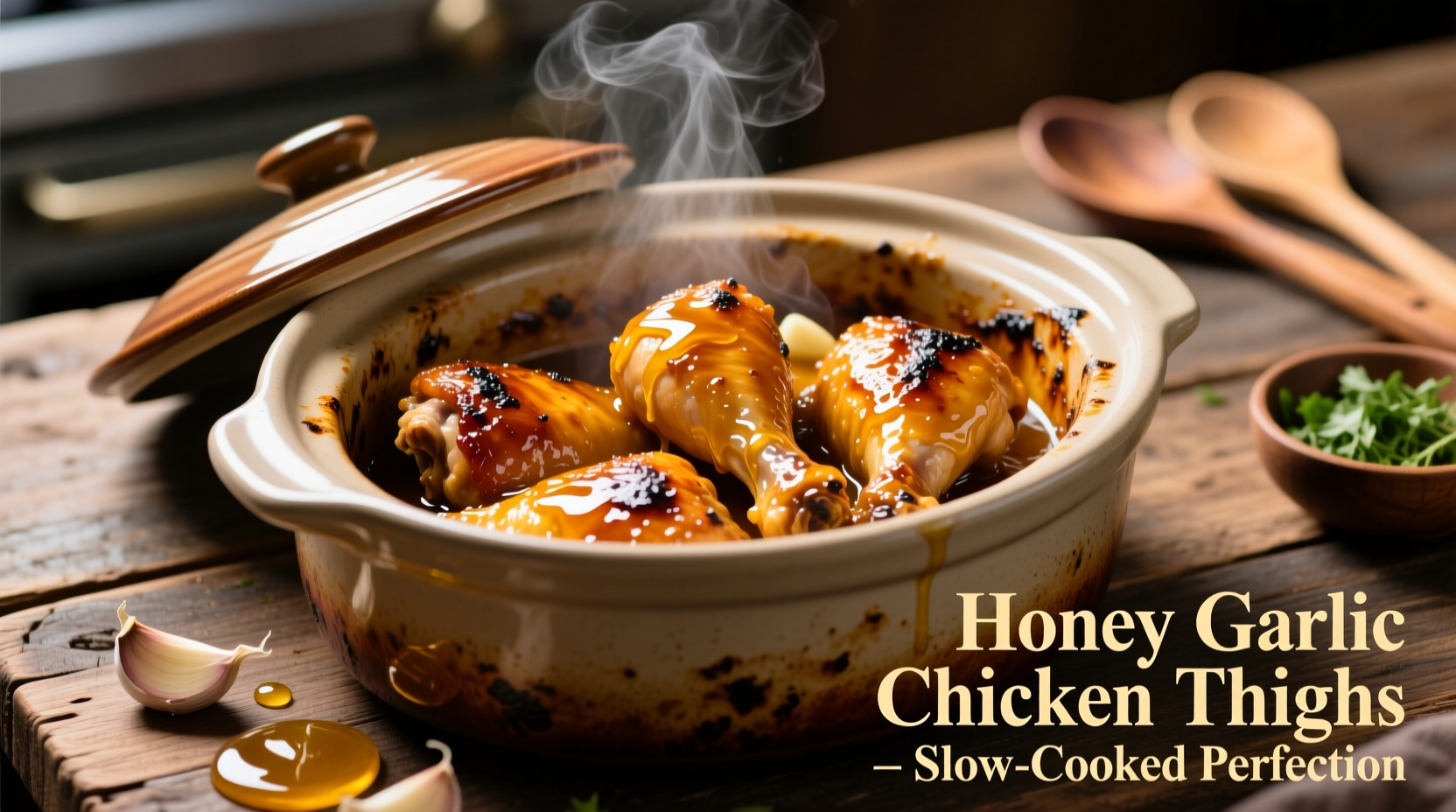 crockpot honey garlic chicken thighs