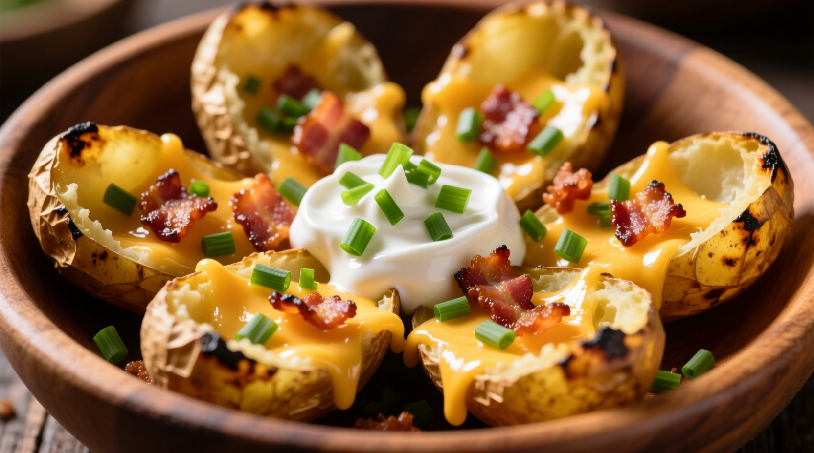 loaded potato skins