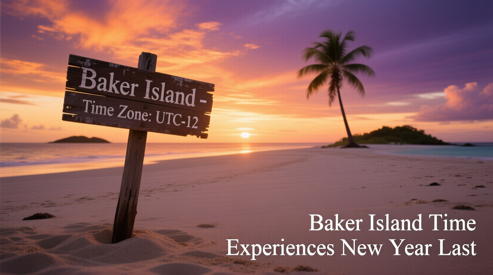 which time zone experiences the new year last