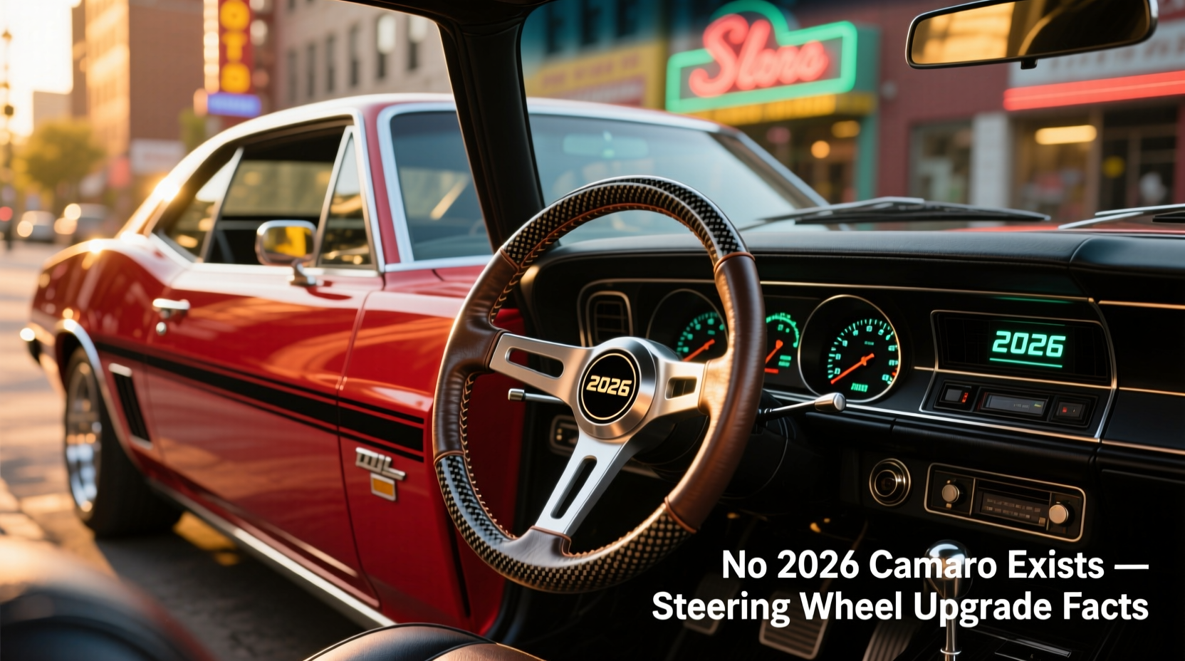 2026 camaro steering wheel upgrade