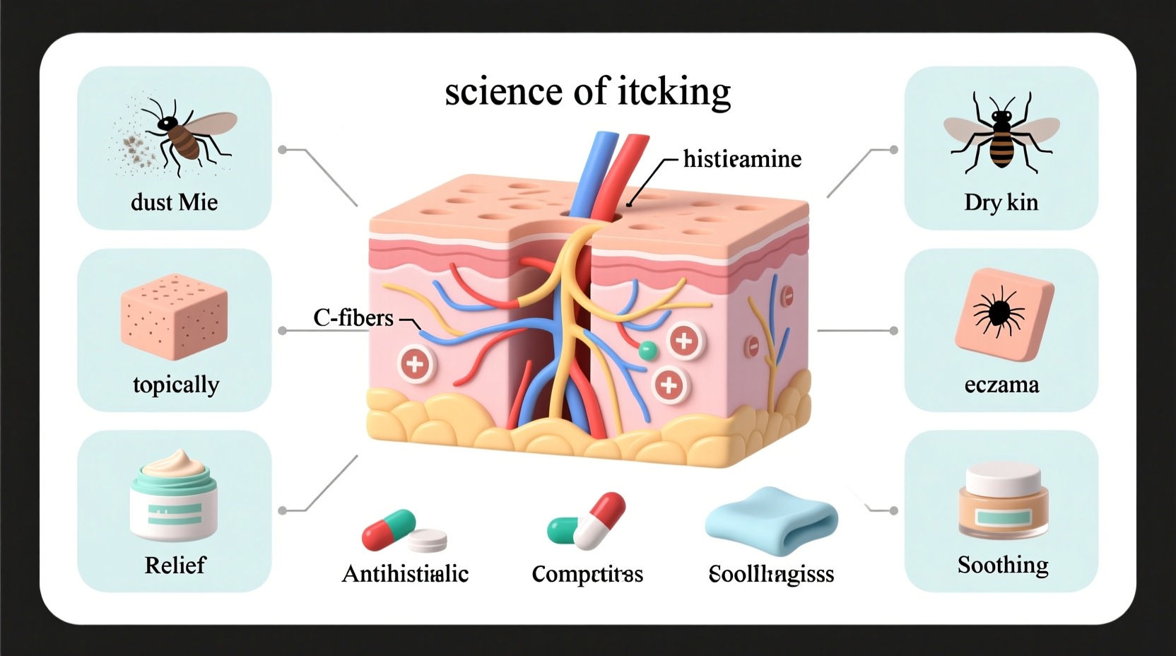 why does itching occur common causes relief explained