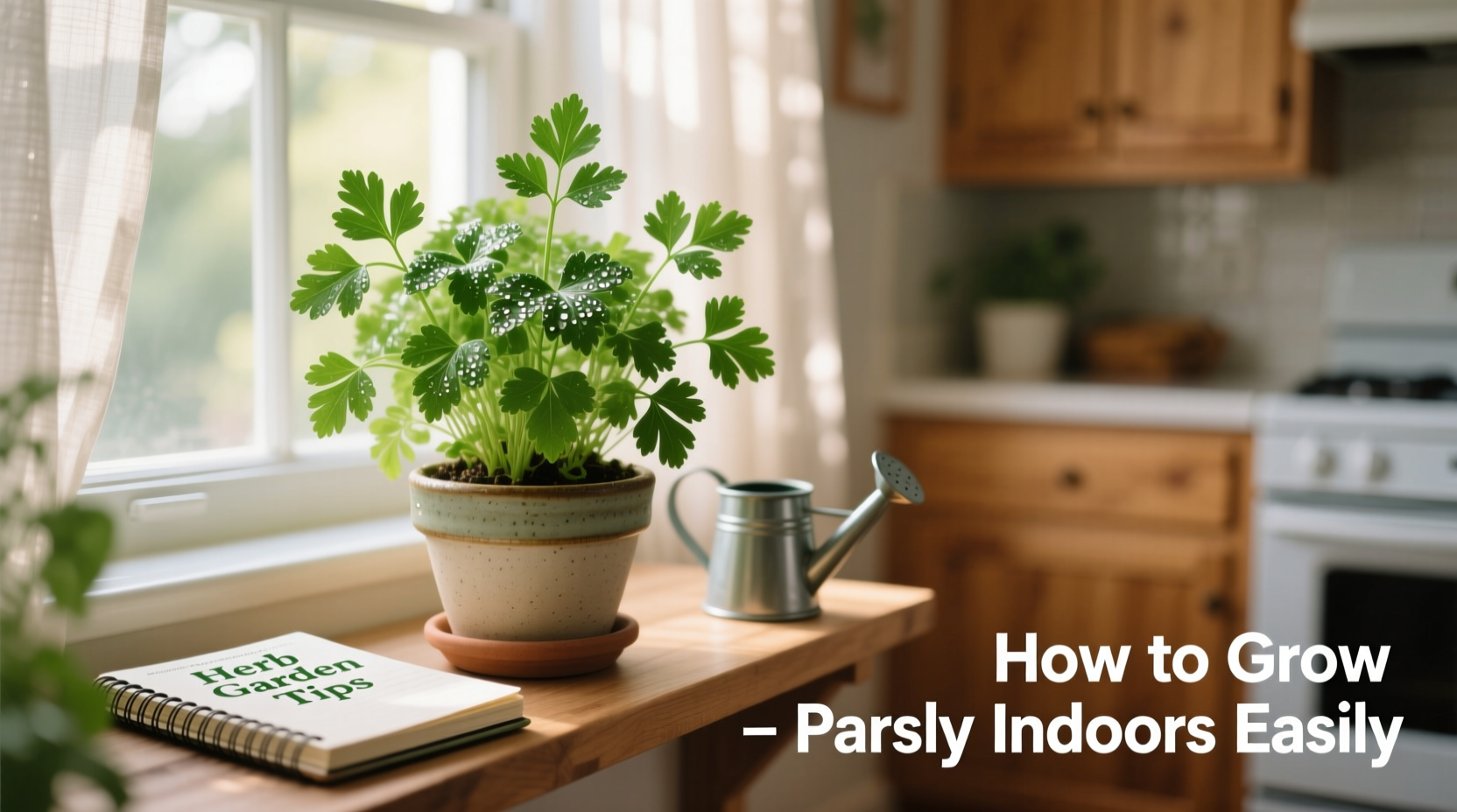 How to Grow Parsley Indoors Easily