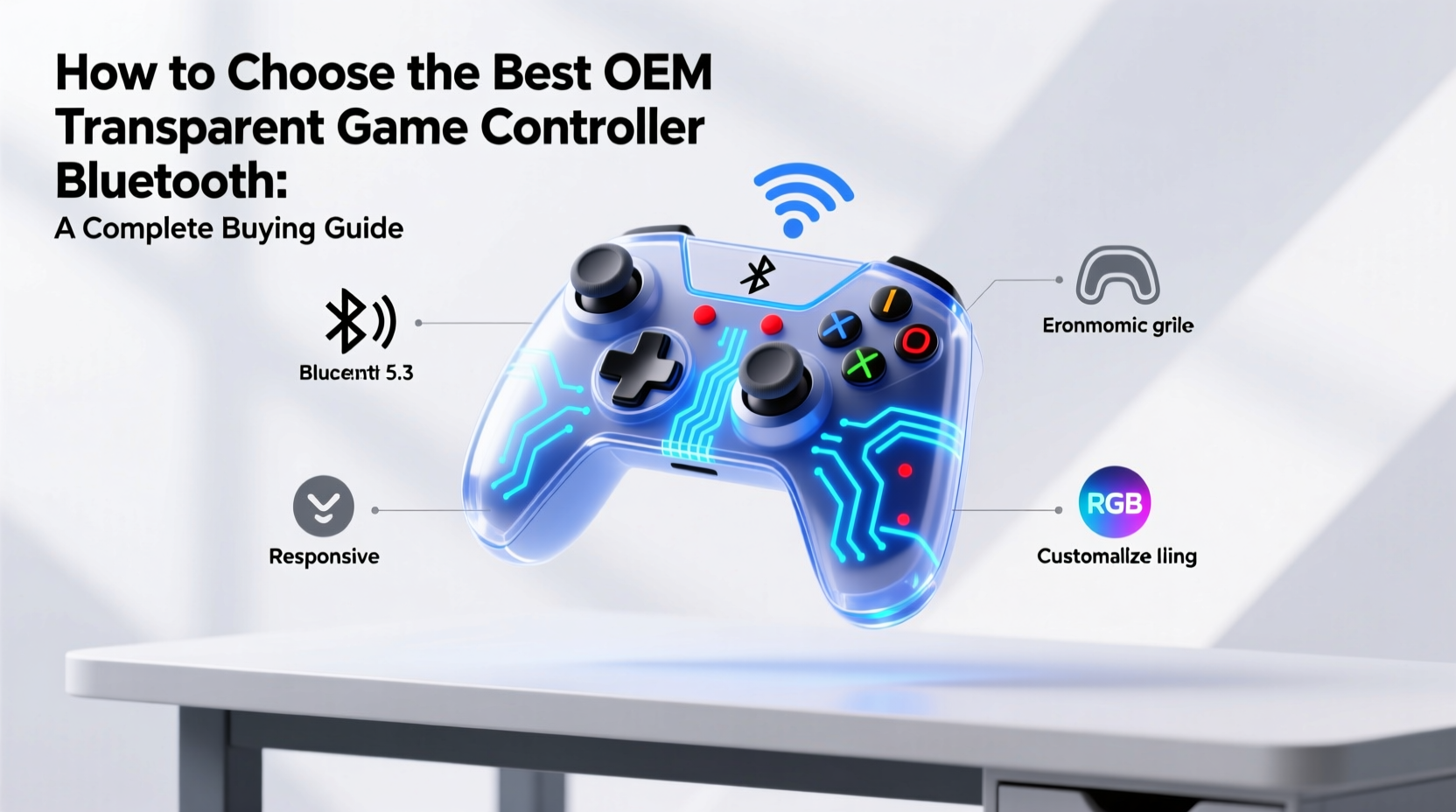 How to Choose OEM Transparent Game Controller Bluetooth: A Complete ...