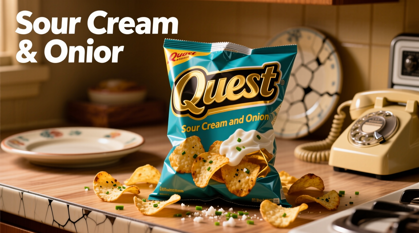 quest sour cream and onion chips