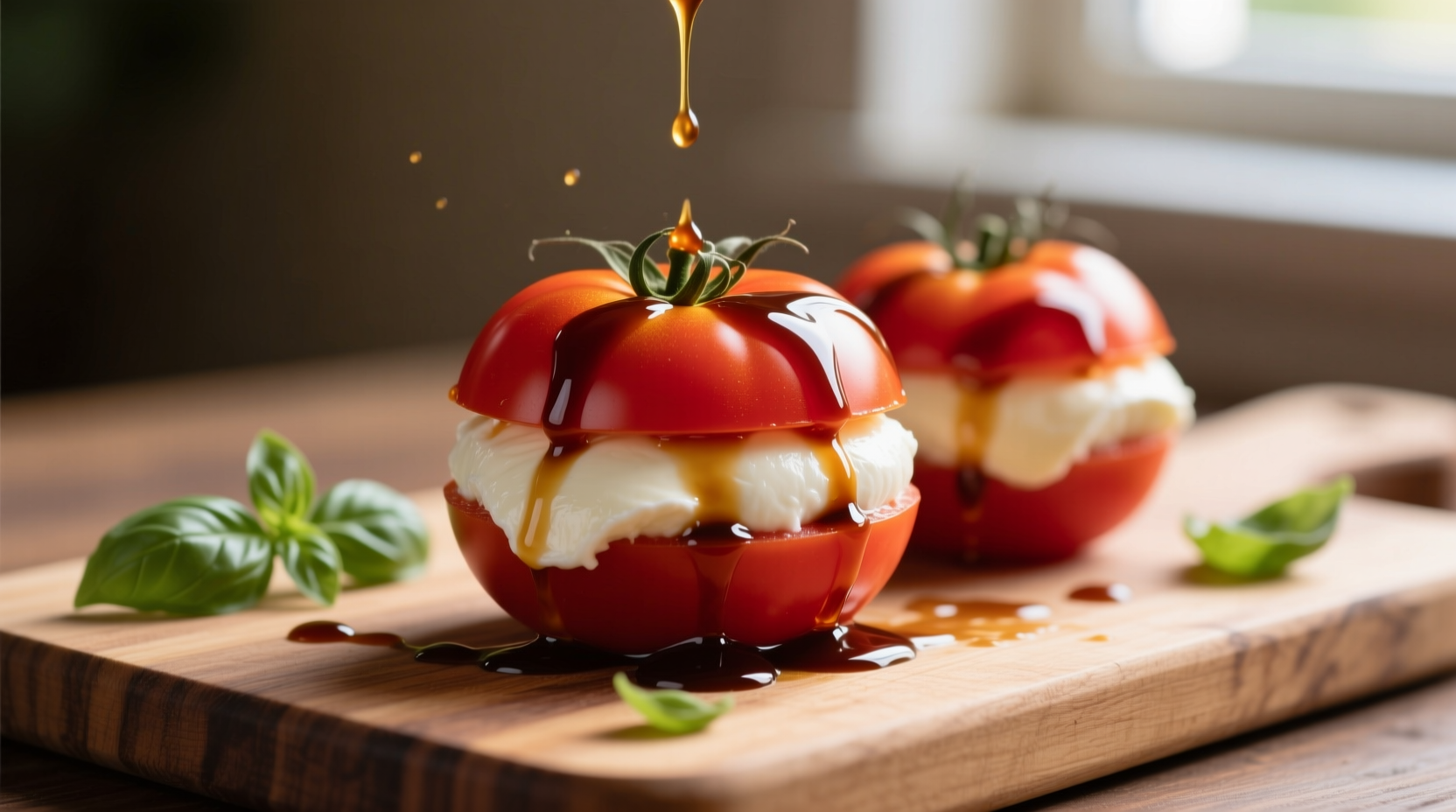 tomato mozzarella balsamic