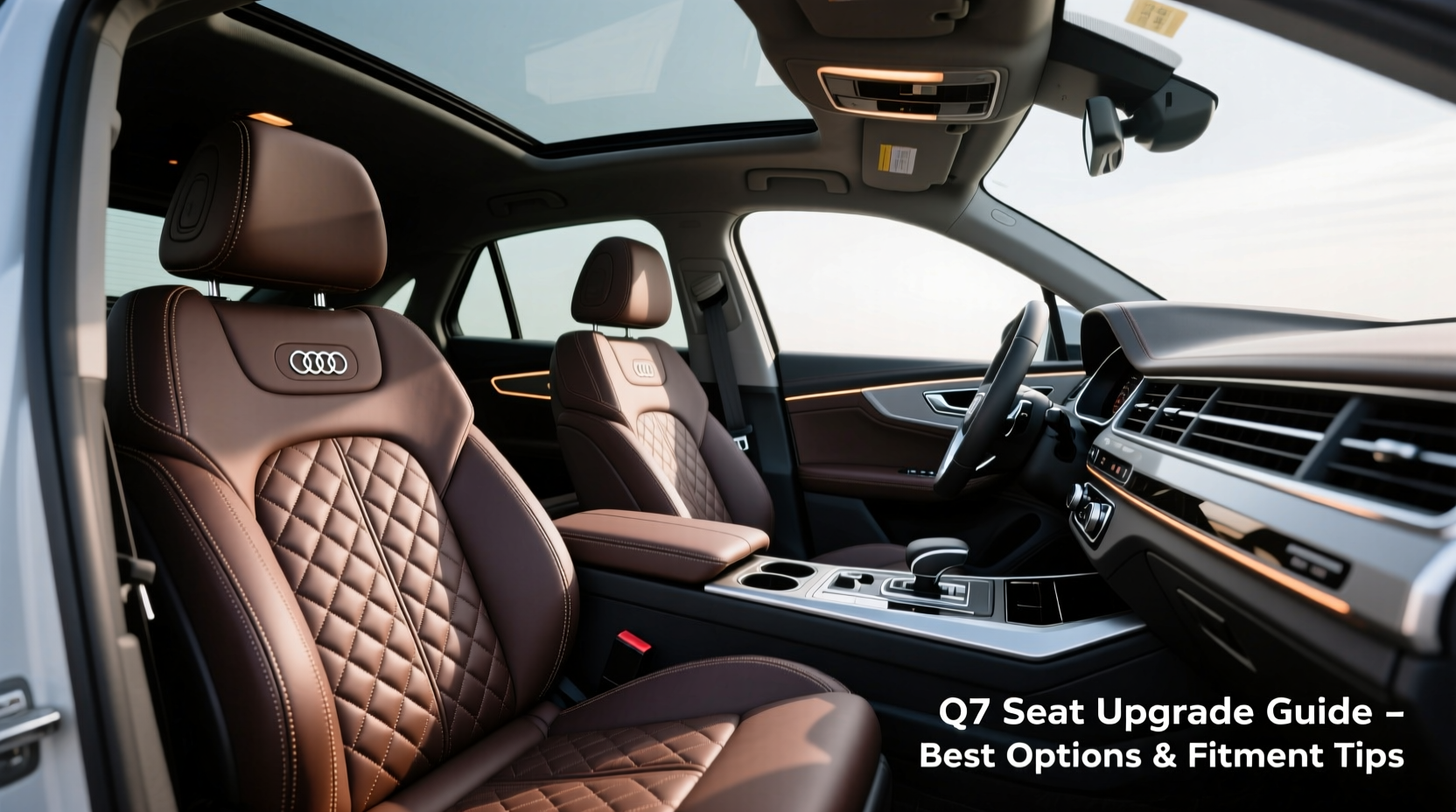 q7 seat upgrade road trips