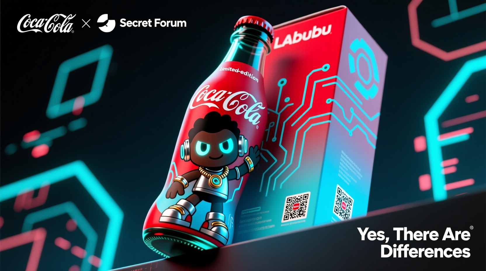 are there any differences in packaging coke labubu secret forum