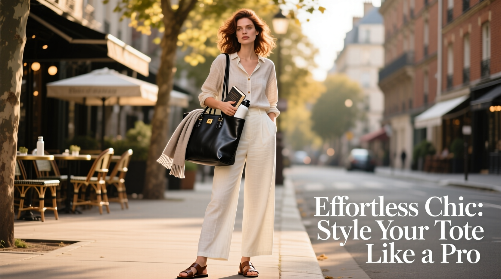 effortless chic how to style a leather tote bag for casual outings with ease