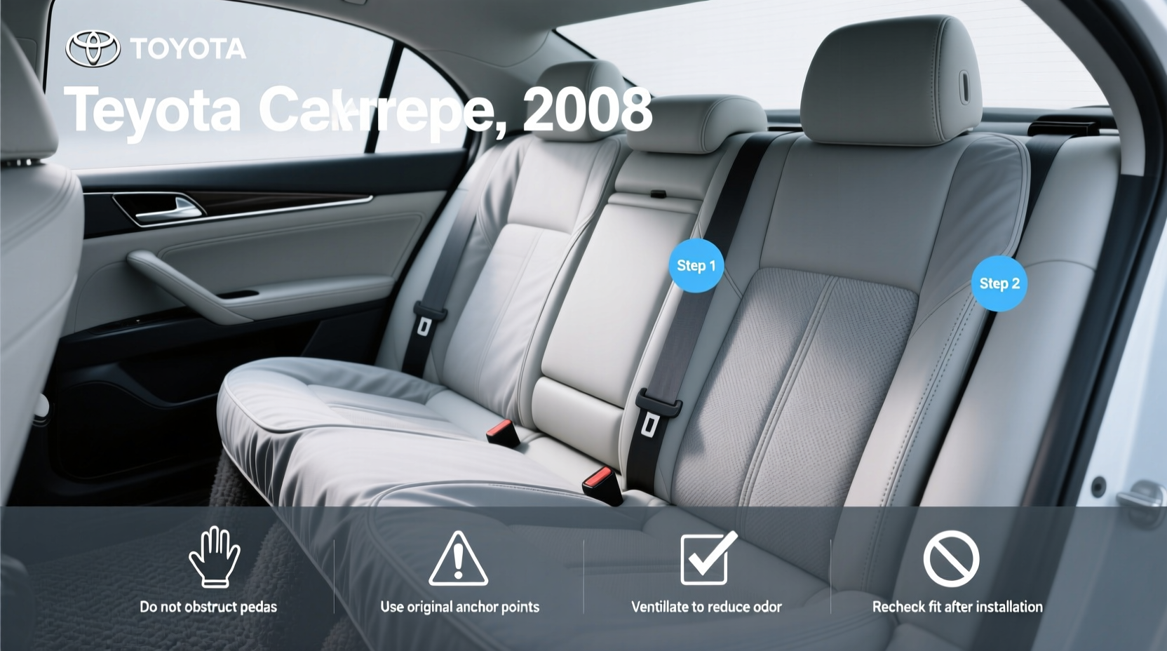 Toyota Camry 2008 Seat Covers Buying Guide