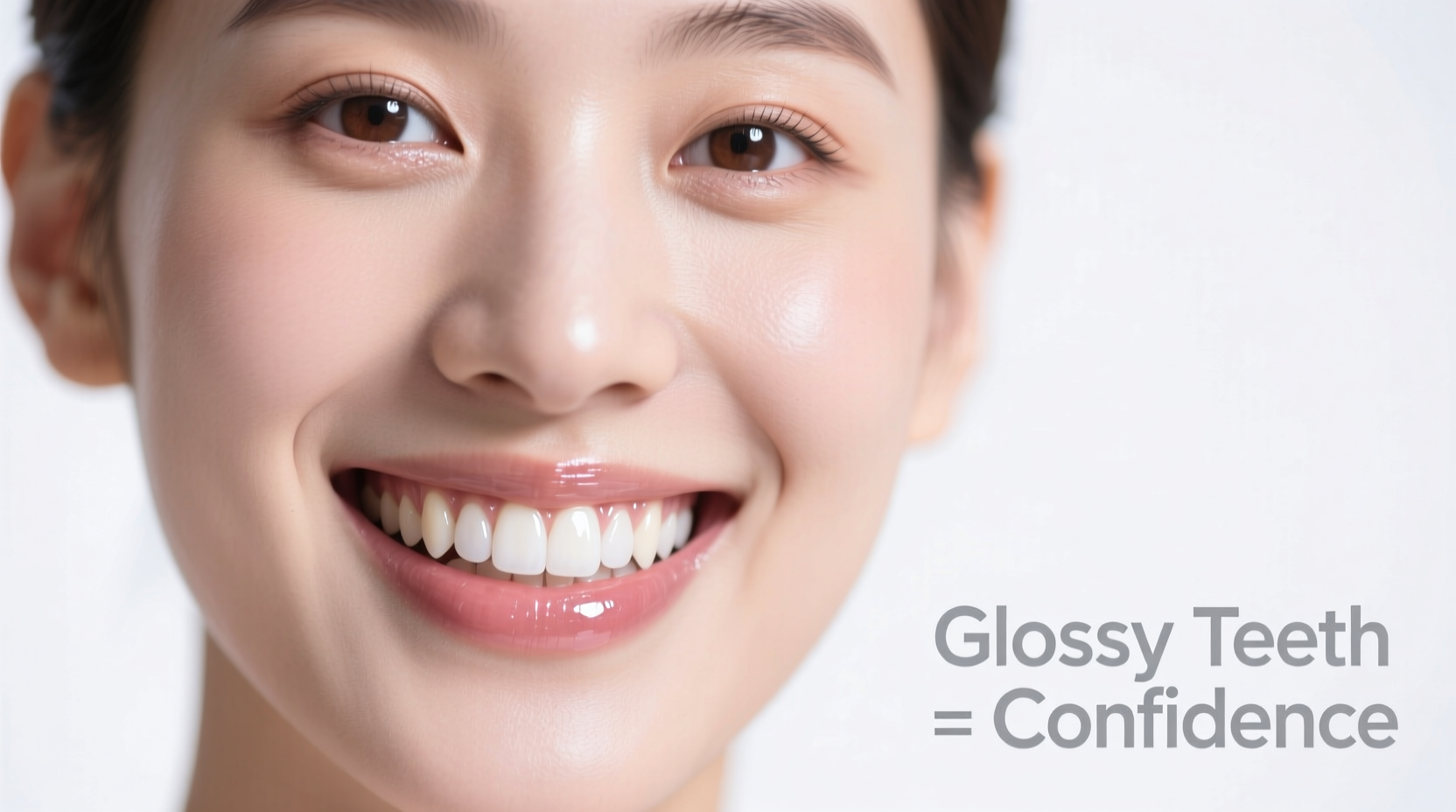 glossy teeth causes meaning and what to do