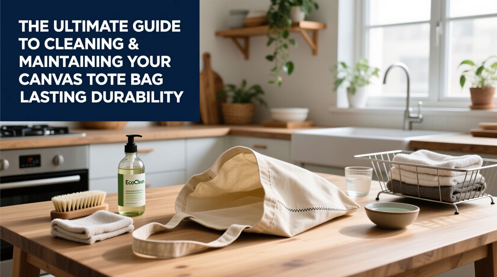 the ultimate guide to cleaning and maintaining your canvas tote bag for lasting durability