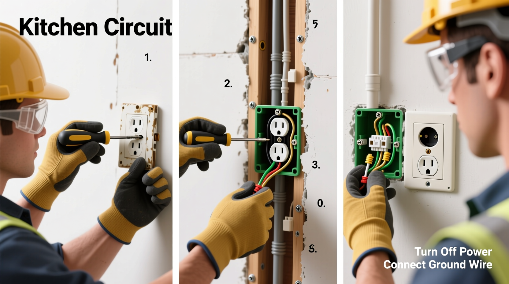 a step by step guide to installing a new electrical outlet safely and efficiently
