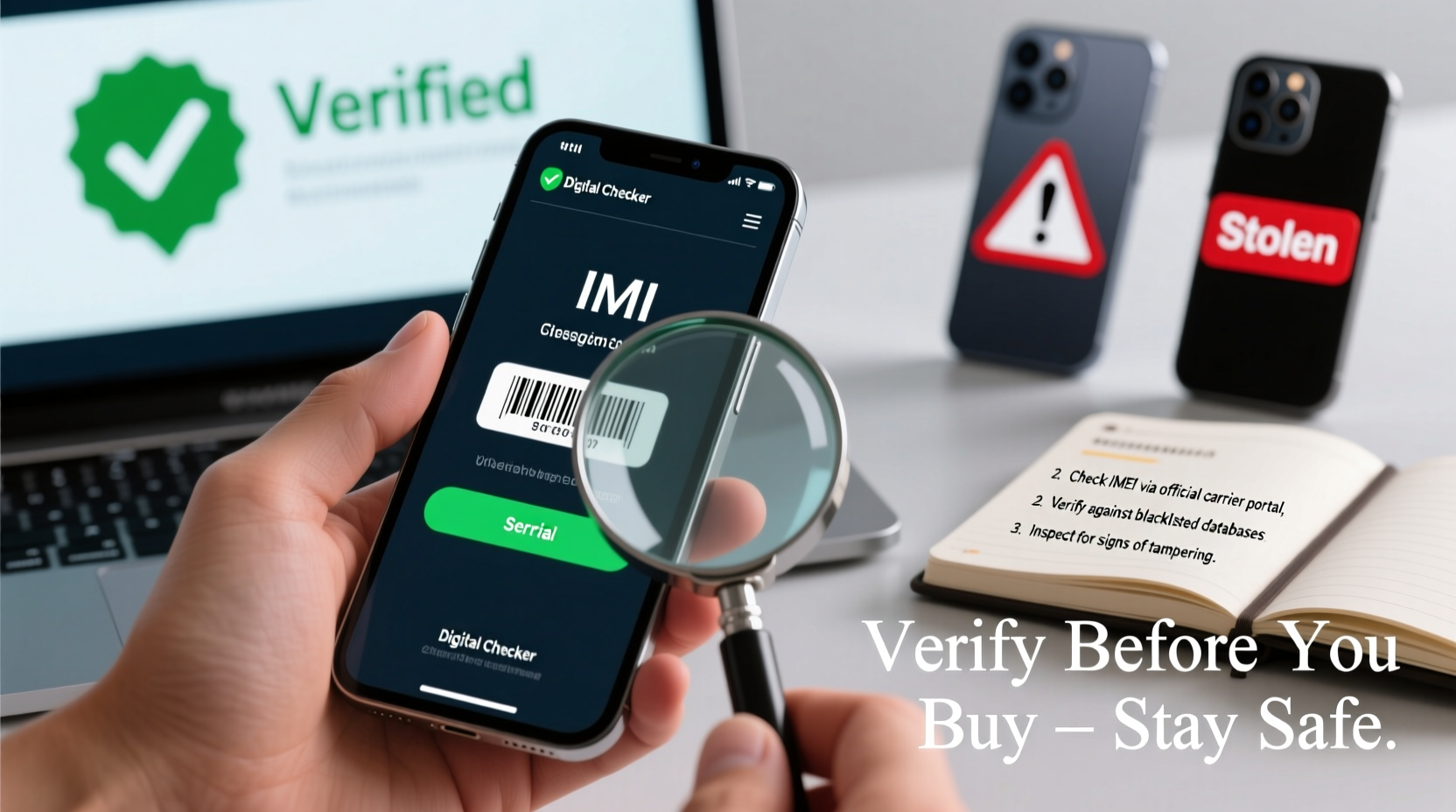 how to verify a cell phones authenticity and avoid buying a stolen device