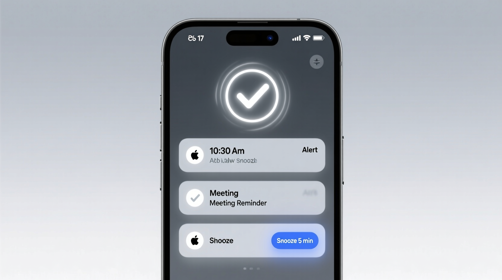 checkmark adds recurring notifications and snoozing to — Evidence-Based Efficiency