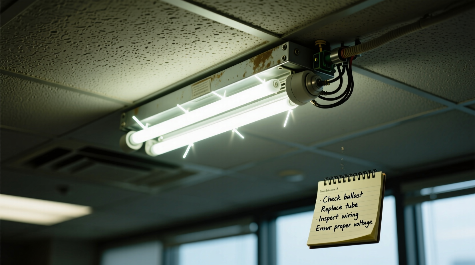 fluorescent bulbs flickering causes troubleshooting tips