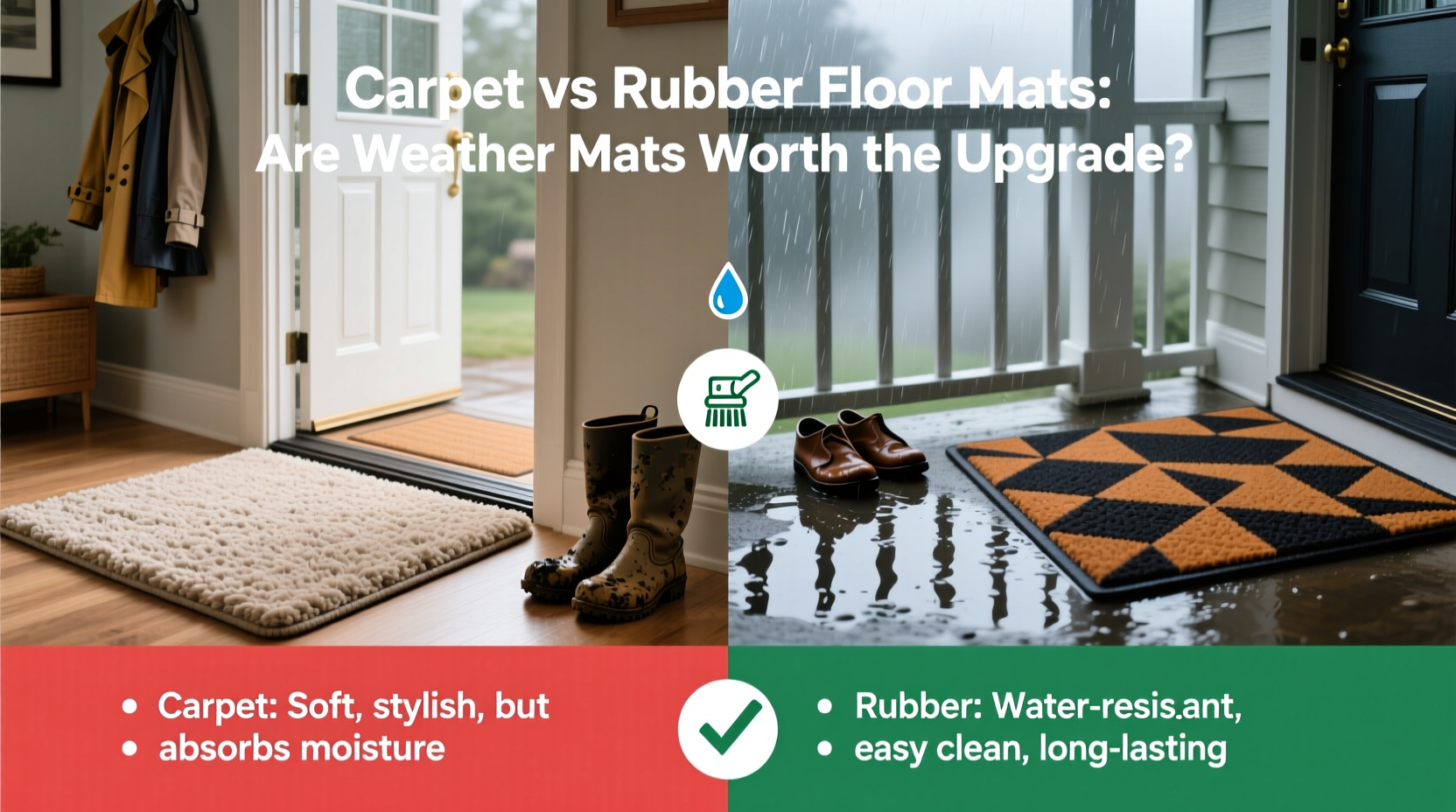 carpet vs rubber floor mats are all weather mats really worth the upgrade