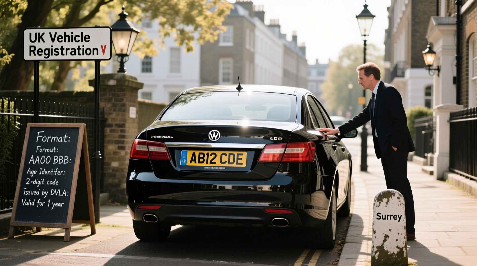 how to choose uk number plates,What info is on a UK vehicle plate?