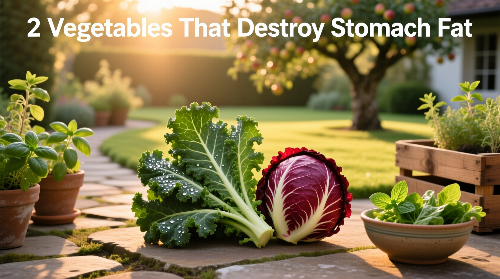 2 vegetables that reduce belly fat