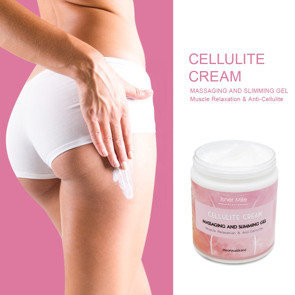 Isner Mile Private Label Best Weight Loss Slimming Detoxify Cream Anti Cellulite Cream