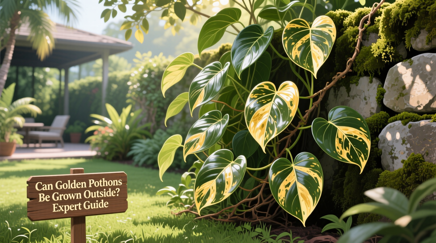 Can Golden Pothos Be Grown Outside? Expert Guide