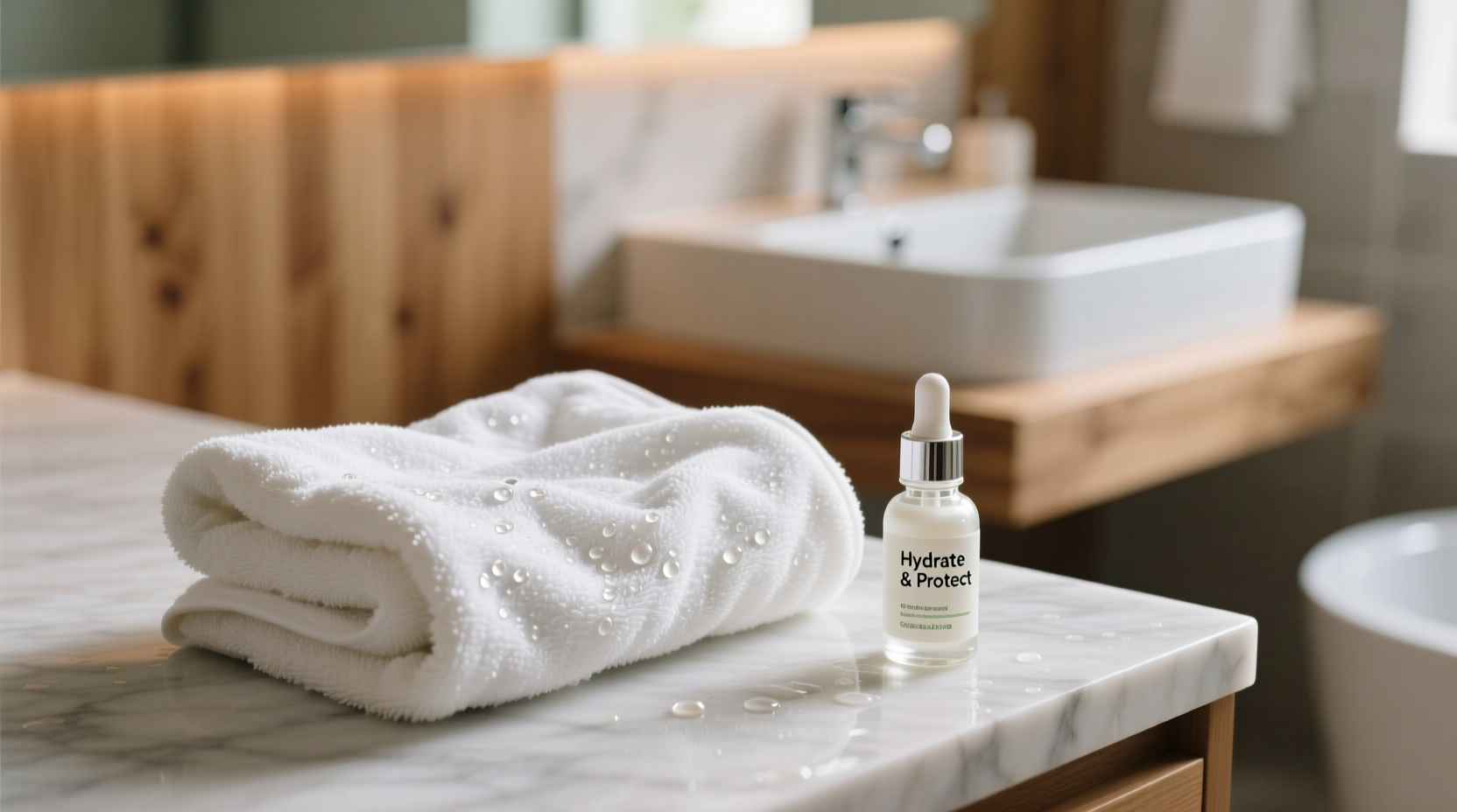 prevent bleached towels skincare
