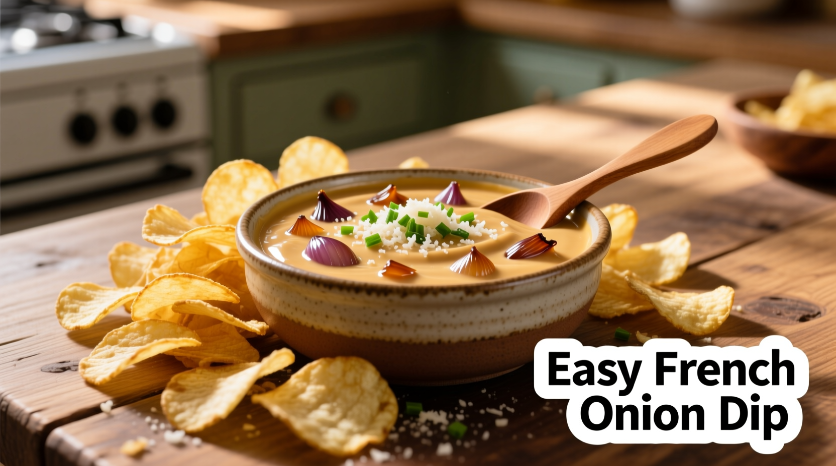 Easy French Onion Dip Recipe in 15 Minutes