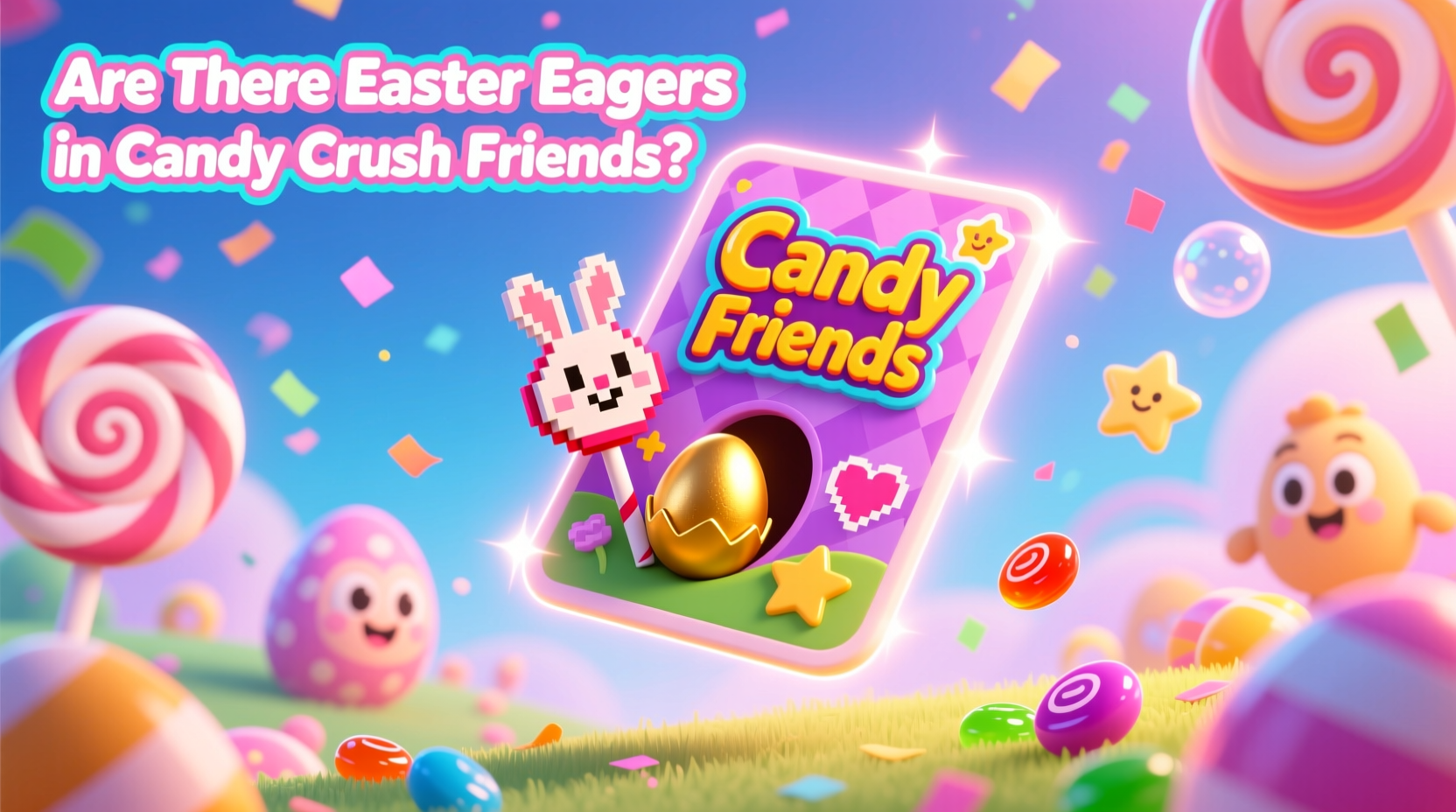 are there easter eggs in candy crush friends