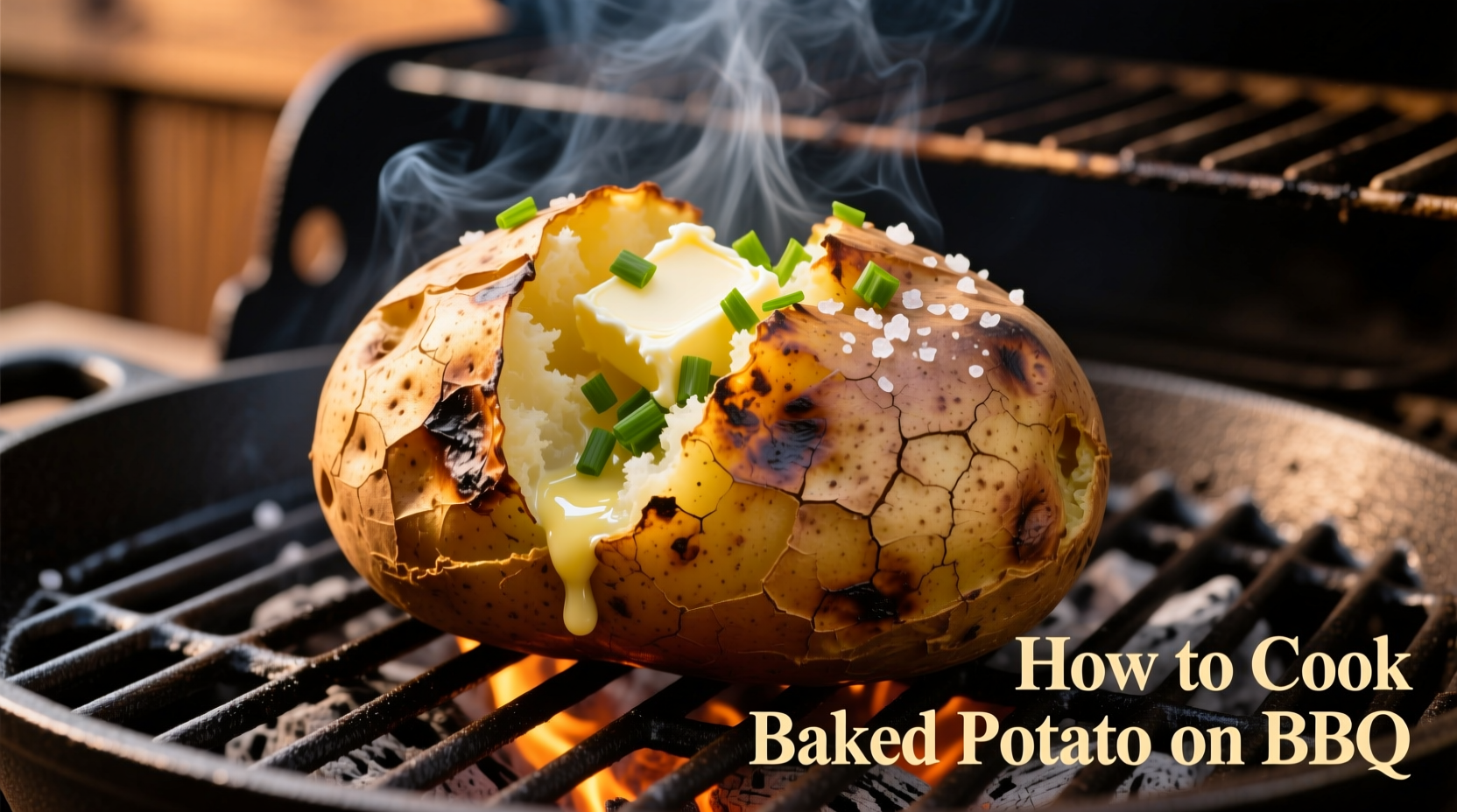 BBQ Baked Potato: Perfect Grilled Method in 60 Minutes