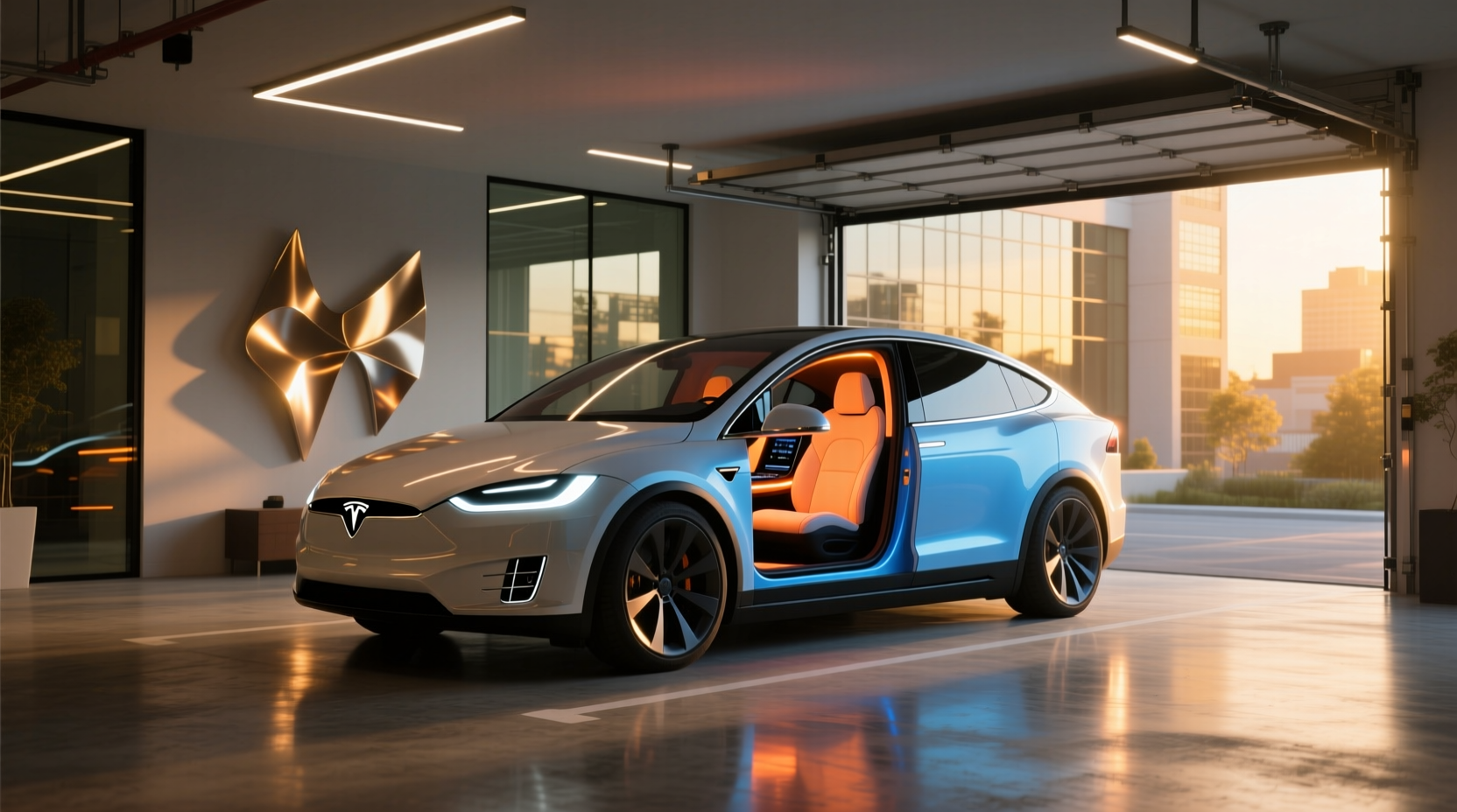 Tesla Model X Ambient Lighting Guide